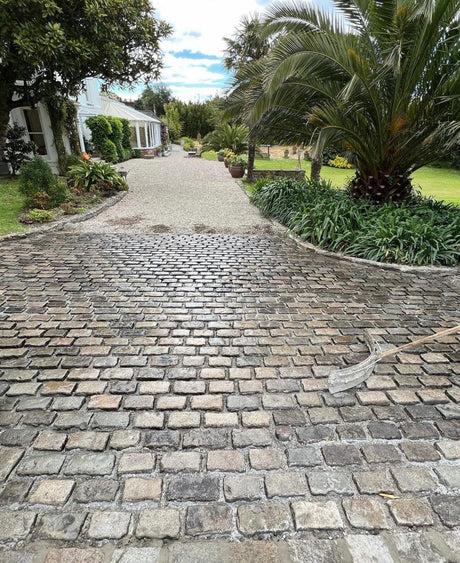 Reclaimed Granite Stone 4” x 4" Cube Cobbles / Setts - Reclaimed Brick Company