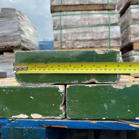 Reclaimed Green Glazed Tile Brick