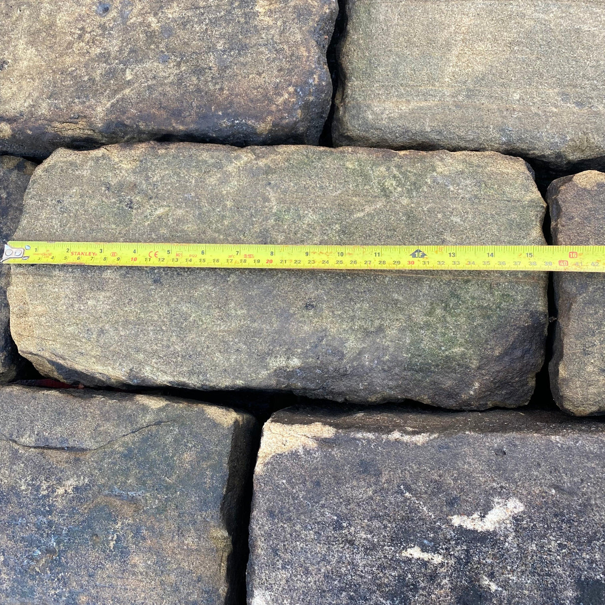 Reclaimed Grit Stone Cobbles - Reclaimed Brick Company
