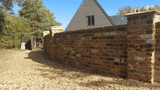 Reclaimed Handmade Bricks Garden Wall, Hertfordshire - Reclaimed Brick Company