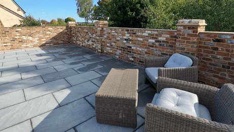 Reclaimed Handmade Bricks Garden Wall, Hertfordshire - Reclaimed Brick Company