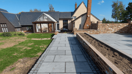 Reclaimed Handmade Bricks Garden Wall, Hertfordshire - Reclaimed Brick Company