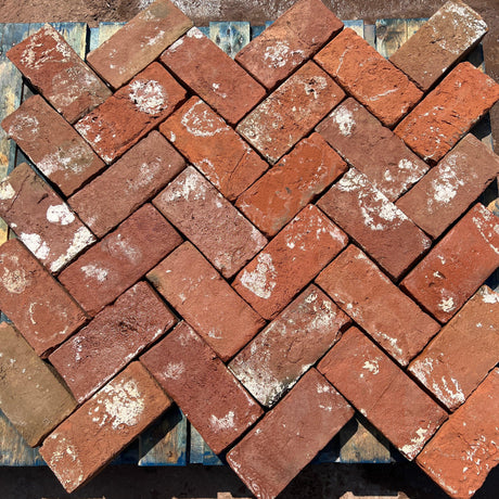 Arundel Red Clay Paving Brick Paver - Reclaimed Brick Company