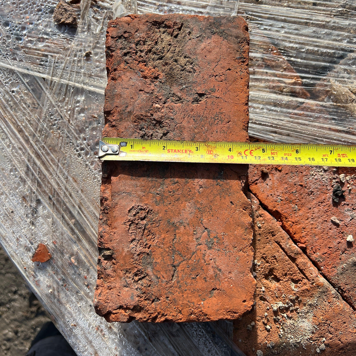 Reclaimed Handmade Farmhouse Imperial Bricks | Pack of 250 Bricks | Free Delivery - Reclaimed Brick Company