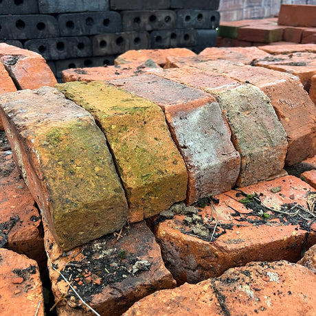 Reclaimed Handmade Single Cant Bricks - Reclaimed Brick Company