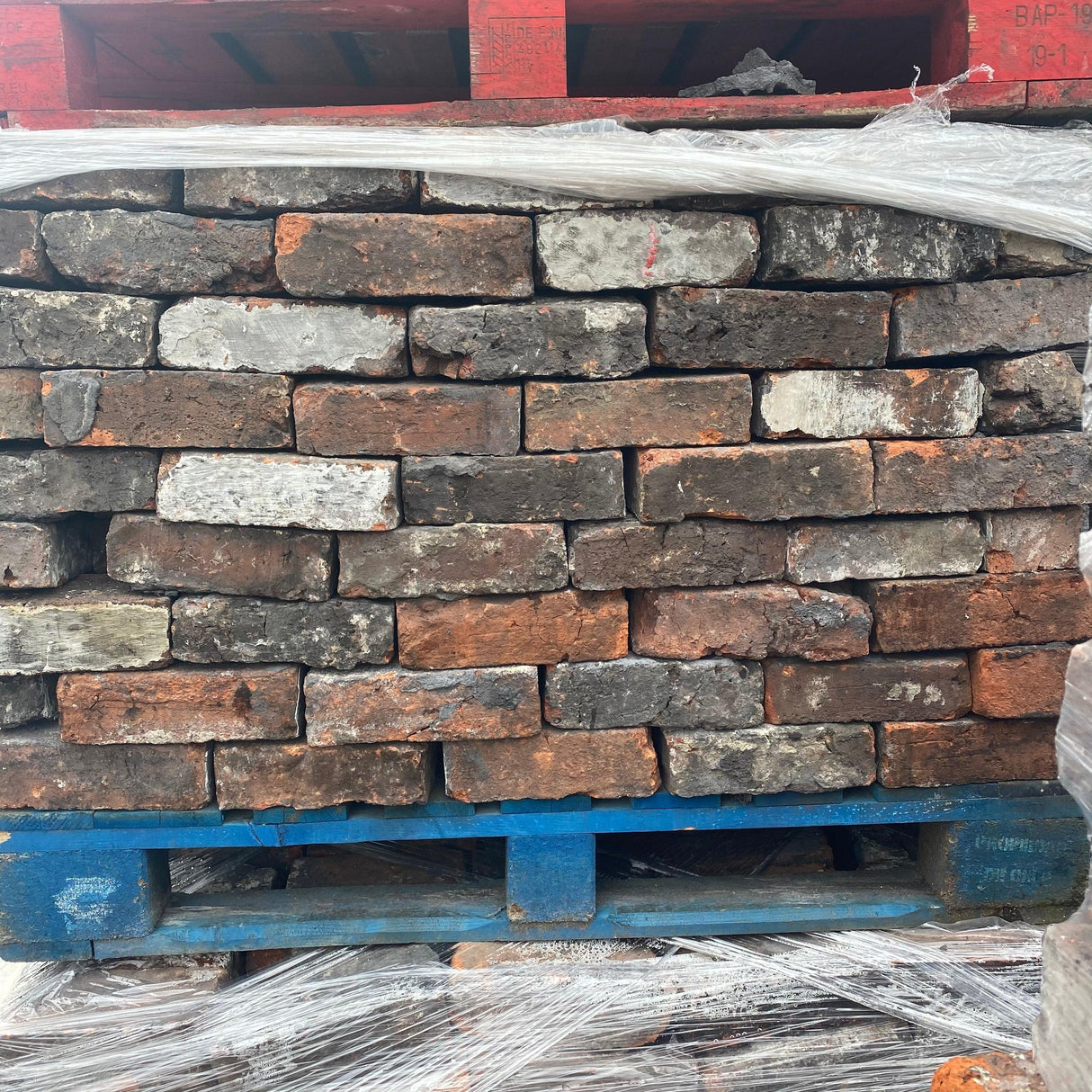 Reclaimed Imperial Weathered Handmade Bricks | Pack of 250 Bricks | Free Delivery - Reclaimed Brick Company