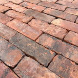 Reclaimed Industrial Blend Brick Tiles - Cut From Real Reclaimed Bricks - Reclaimed Brick Company