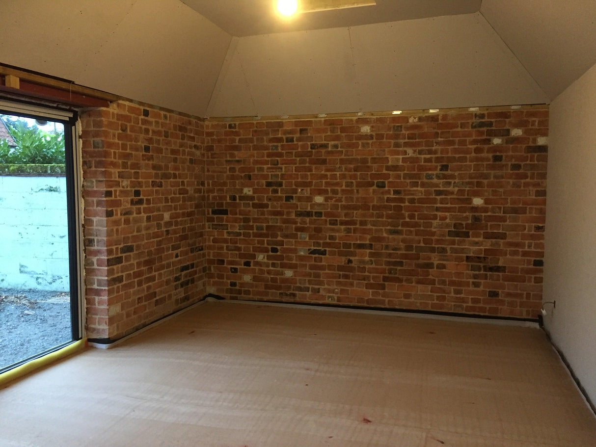 Rustic Industrial Brick Wall - Reclaimed Brick Company