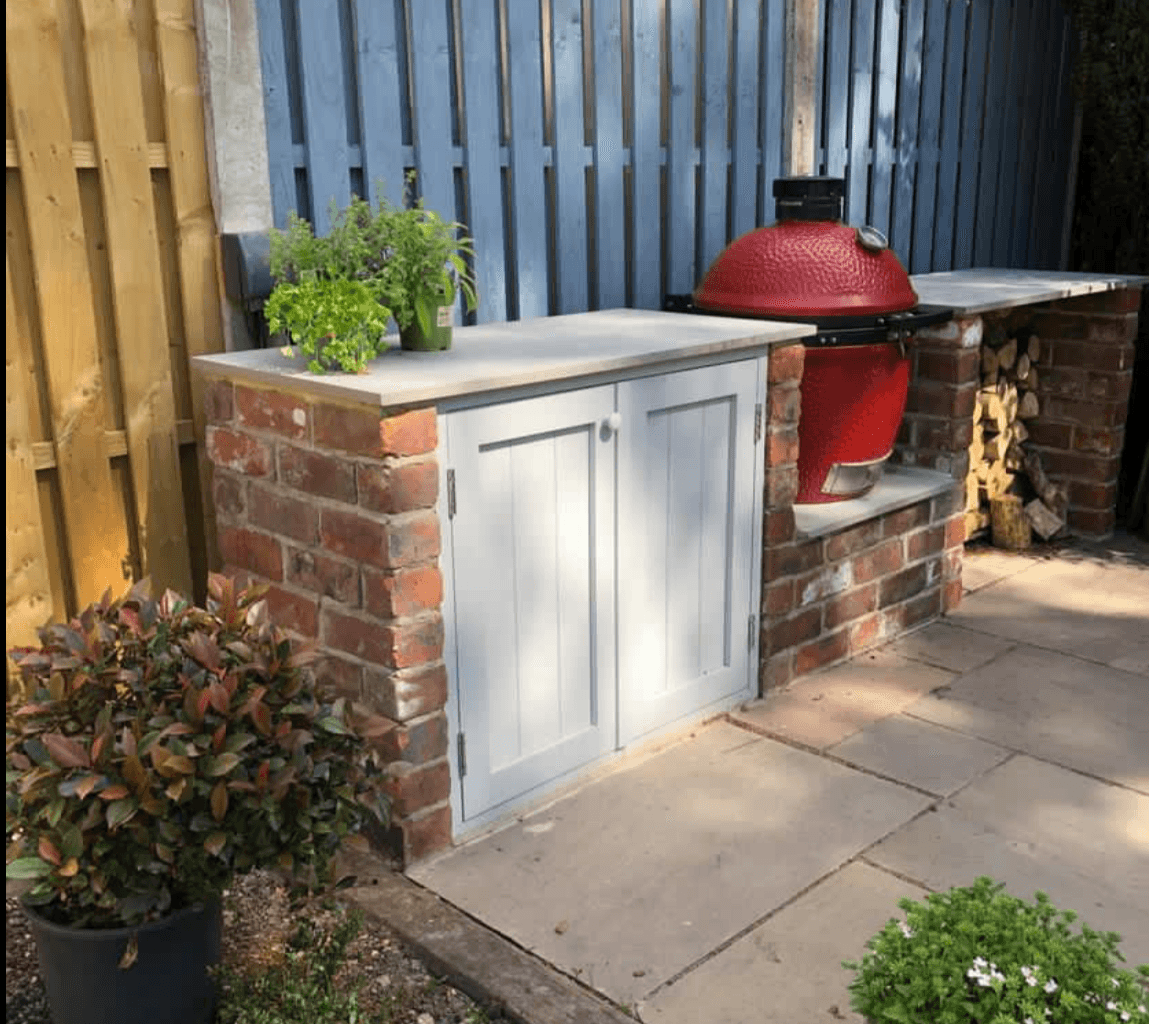 Outdoor BBQ Bricks - Reclaimed Brick Company