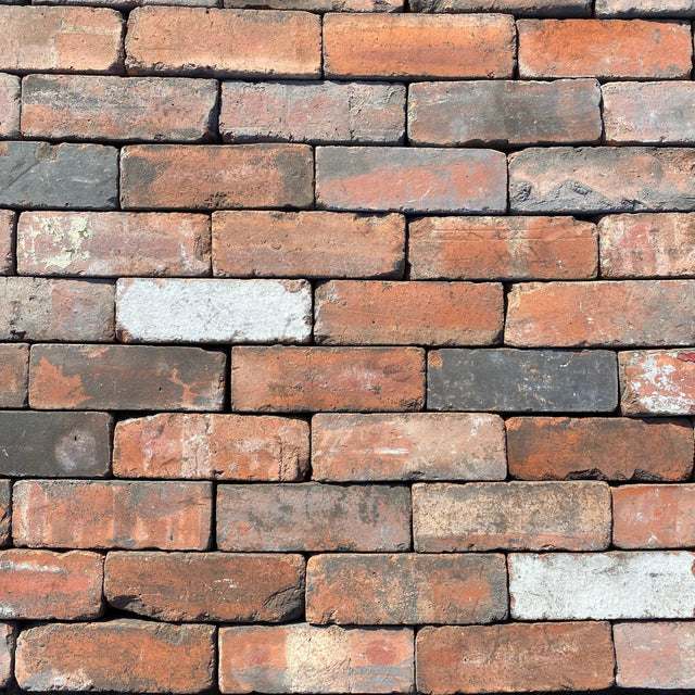Reclaimed Industrial Blend Imperial Bricks | Pack of 250 Bricks | Free Delivery - Reclaimed Brick Company