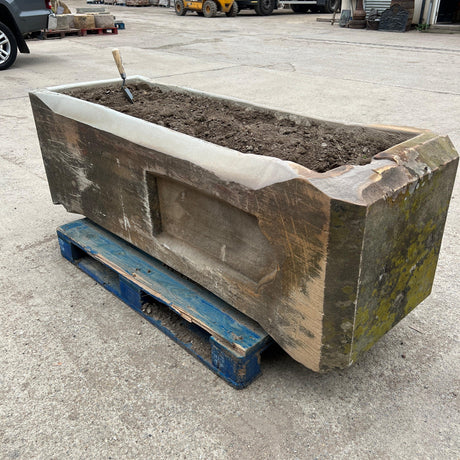 Reclaimed Large Stone Trough - Reclaimed Brick Company