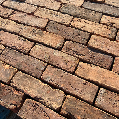 Reclaimed Leicester Handmade Bricks | Pack of 250 Bricks | Free Delivery - Reclaimed Brick Company