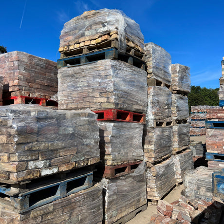 Pallet of Lincolnshire Handmade Bricks - Reclaimed Brick Company