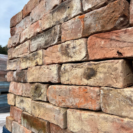 Reclaimed Lincolnshire Handmade Imperial Clamp Bricks | Pack of 250 Bricks | Free Delivery - Reclaimed Brick Company