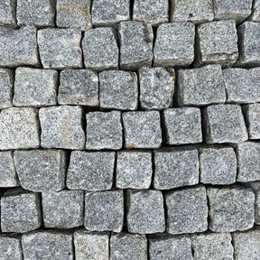 Reclaimed London Granite Stone Cube Cobble Setts - Reclaimed Brick Company
