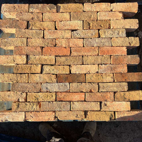 Reclaimed London Multi Stock Handmade Bricks | Pack of 250 Bricks | Free Delivery - Reclaimed Brick Company