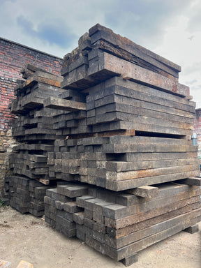 Reclaimed Oak Timber Railway Sleeper - Reclaimed Brick Company
