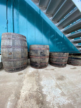 Reclaimed Oak Whiskey Barrel - 1/2 Size - Reclaimed Brick Company