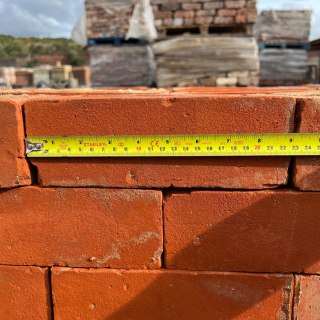 Reclaimed Orange Facing Brick | Pack of 250 Bricks | Free Delivery - Reclaimed Brick Company