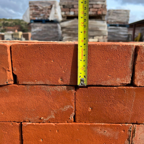 Reclaimed Orange Facing Brick | Pack of 250 Bricks | Free Delivery - Reclaimed Brick Company