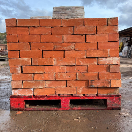 Reclaimed Orange Facing Brick | Pack of 250 Bricks | Free Delivery - Reclaimed Brick Company