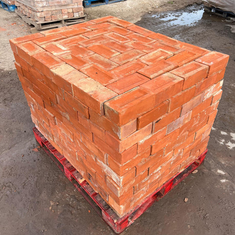 Reclaimed Orange Facing Brick | Pack of 250 Bricks | Free Delivery - Reclaimed Brick Company