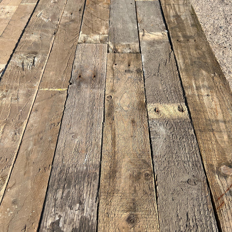 Douglas Fir Floor Boards (20mm) - Crafted From Reclaimed Beams