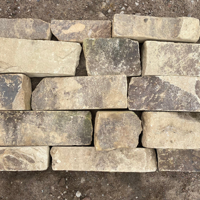 Reclaimed Random Back Off Walling / Building Stone in Bulk Bags - Reclaimed Brick Company