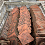 Red Clay Hip Tiles - Reclaimed Brick Company