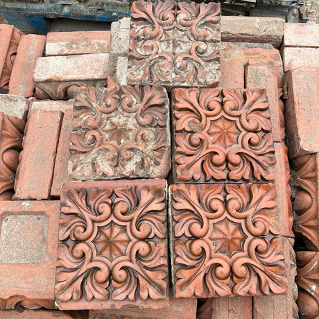 Reclaimed Red Decorative Brick - Reclaimed Brick Company