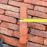 55mm Reclaimed Red Linear Bricks - Reclaimed Brick Company