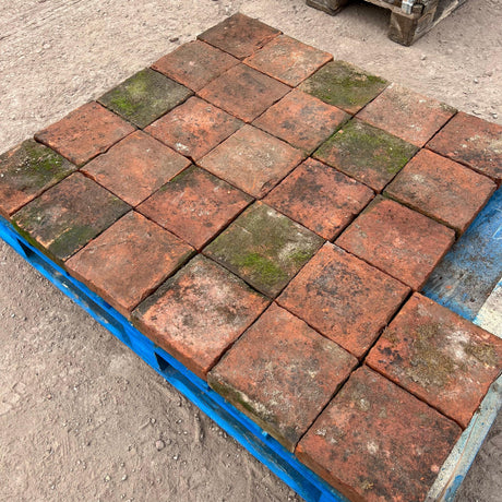 Reclaimed Red Quarry Tiles - Batch of 1 SQM - Reclaimed Brick Company