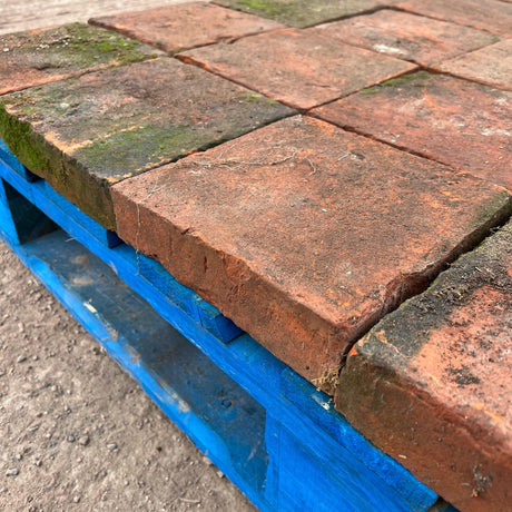 Reclaimed Red Quarry Tiles - Batch of 1 SQM - Reclaimed Brick Company