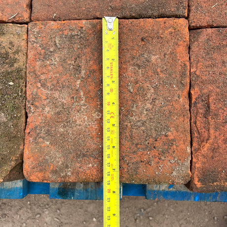 Reclaimed Red Quarry Tiles - Batch of 1 SQM - Reclaimed Brick Company