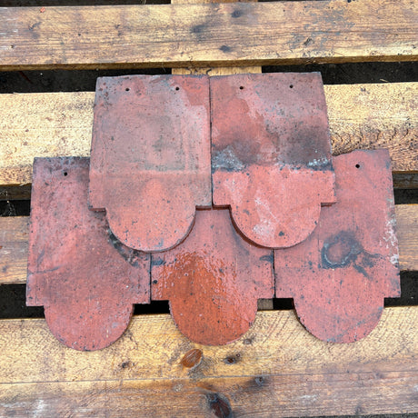 Reclaimed Red Rosemary Classic Club Roof Tile - Reclaimed Brick Company