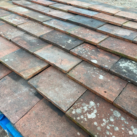 Reclaimed Red Rosemary Clay Roof Tiles - Reclaimed Brick Company