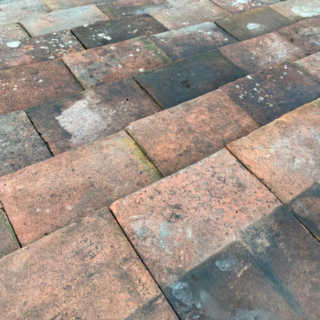 Reclaimed Red Rosemary Clay Roof Tiles - Reclaimed Brick Company