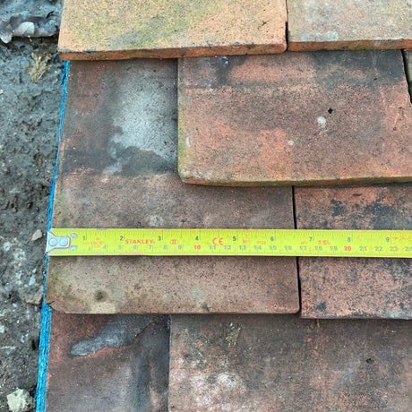 Reclaimed Red Rosemary Clay Roof Tiles - Reclaimed Brick Company