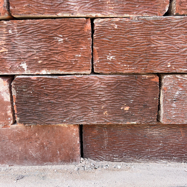 Reclaimed Red Rustic Facing Bricks | Pack of 250 Bricks - Reclaimed Brick Company
