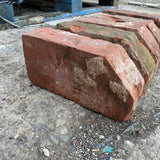 Reclaimed Red Single Cant Bricks - Reclaimed Brick Company
