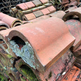Reclaimed Red Terracotta Wall Coping - 12” x 5.5” - Job Lot 13 Metres - Reclaimed Brick Company