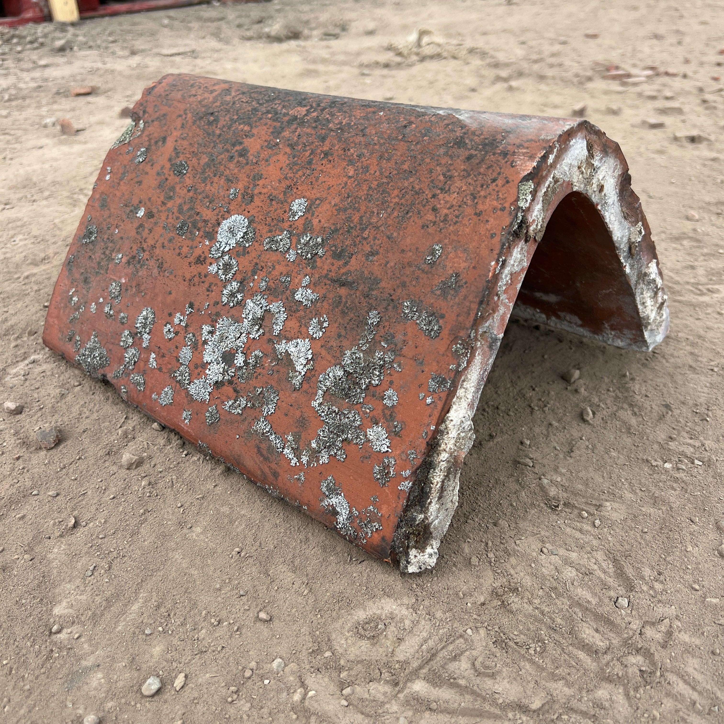 Reclaimed Red Triangle Ridge Roof Tile | Roofing Supplies | Roof Tiles ...