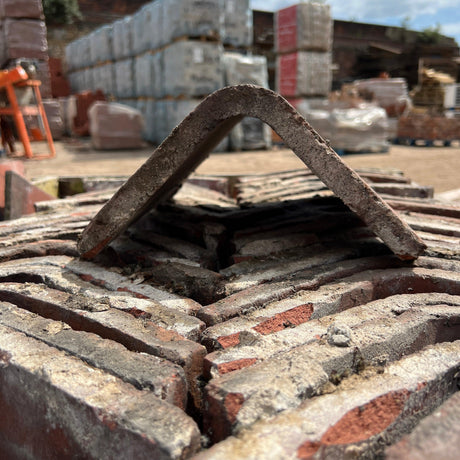 Reclaimed Red Triangle Ridge Roof Tile