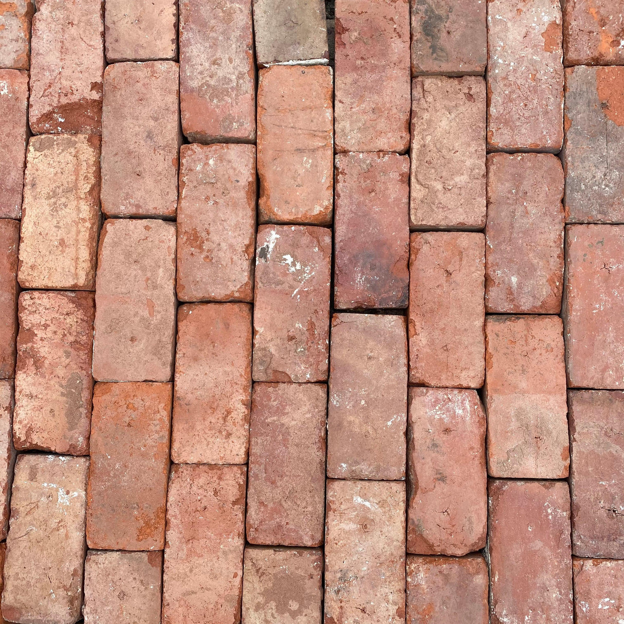Reclaimed Red Paving Bricks | Pack of 250 Bricks - Reclaimed Brick Company
