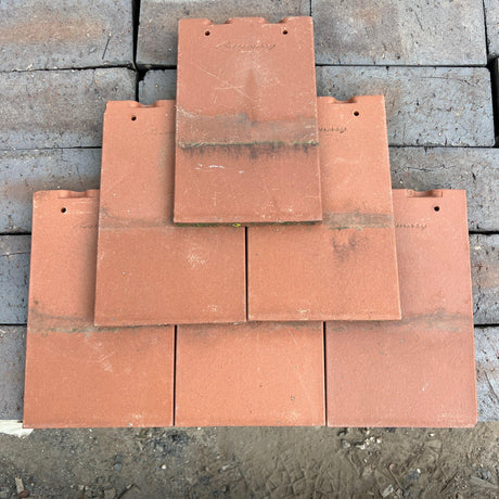 Reclaimed Rosemary Red Clay Roof Tiles - Reclaimed Brick Company