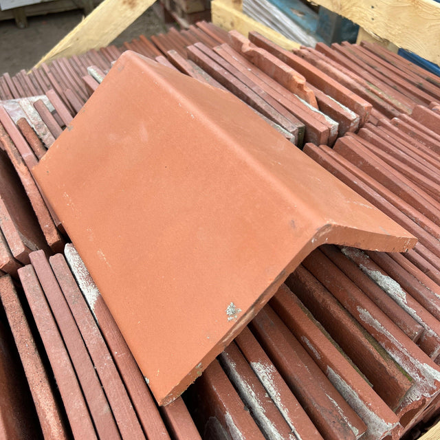 Pointed Ridge Tile Reclaimed Rosemary Red Triangle Ridge Roof Tile (Like New) – Reclaimed ...