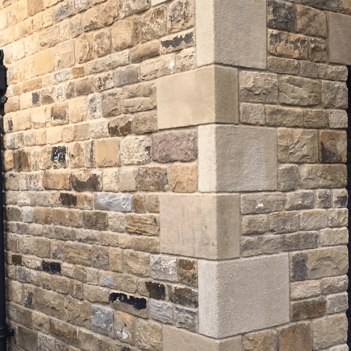 Reclaimed Rough Stone Quoins - Made to Order & Size - Reclaimed Brick Company