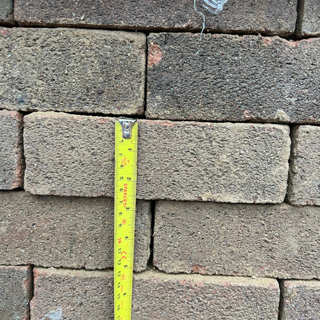 65mm Reclaimed Rustic Bricks - Reclaimed Brick Company