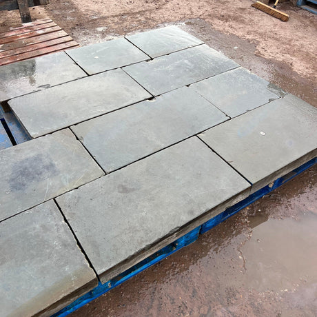 Reclaimed Sawn Granite Stone Paving Flag Stones - Reclaimed Brick Company