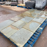 Reclaimed Sawn Grey Yorkshire Stone Paving Flag Stones - Reclaimed Brick Company